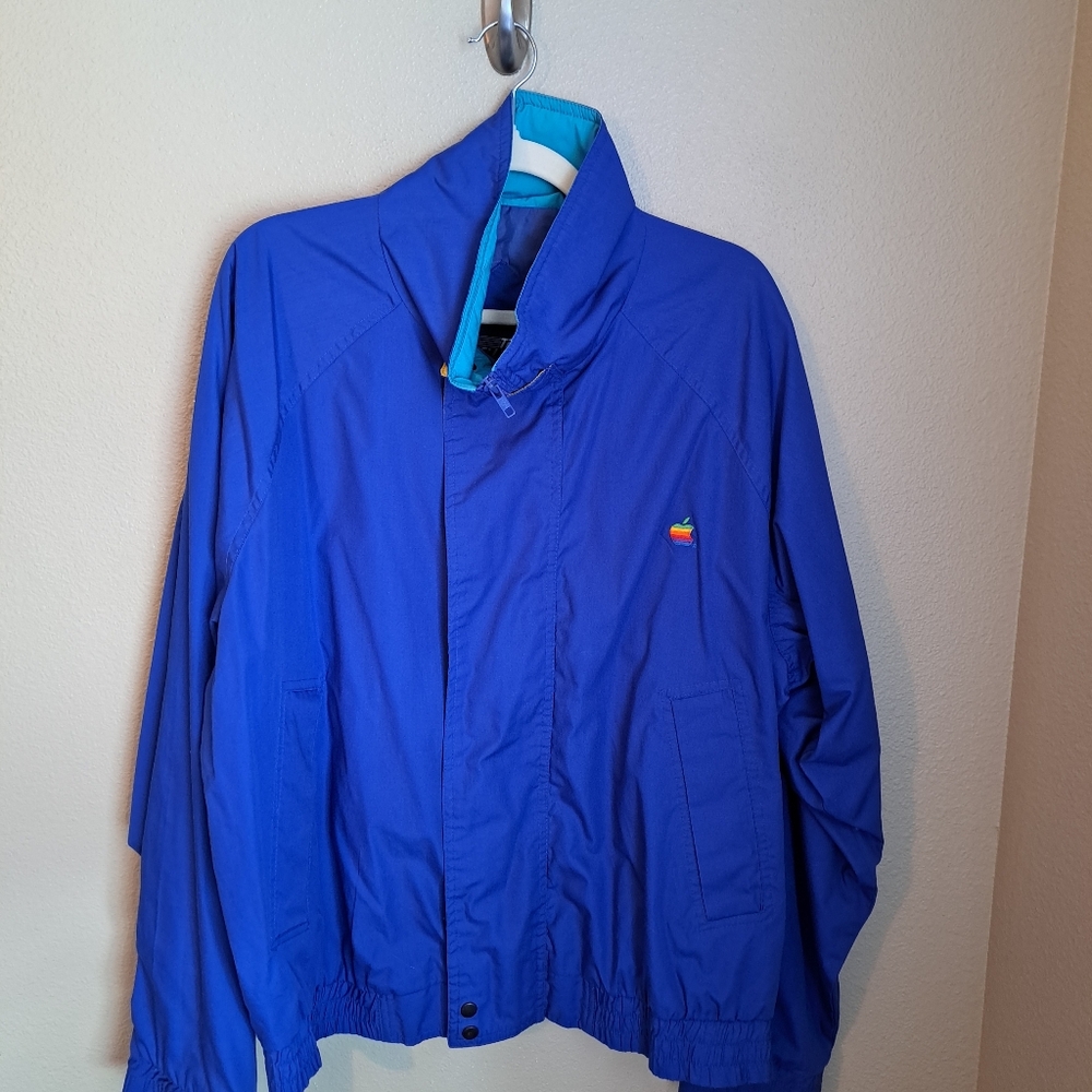 Mens Vintage Apple Team Excellence Jacket Size Xl
